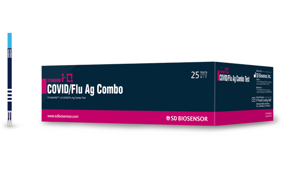 STANDARD Q iQ COVID/Flu Ag Combo