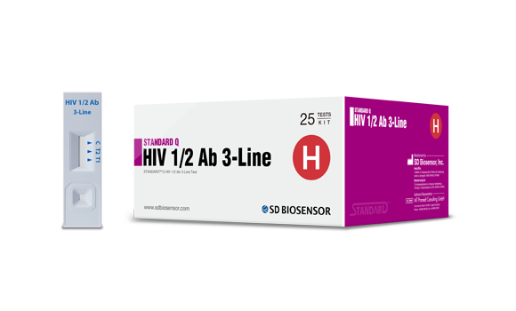STANDARD Q HIV 1/2 Ab 3-Line