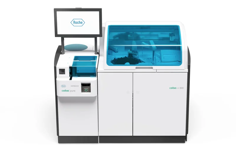 Roche 로슈 cobas c 303 장비 사진
